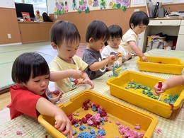 ペーパー粘土遊び⭐︎どの色にしようかなぁ〜