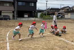 よーいドン！負けないぞ！