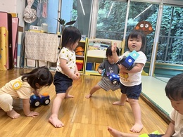 トンネル入りま〜す！