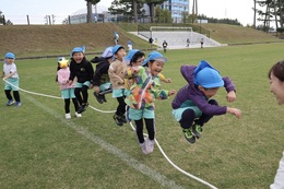 いくよ〜！せーの！