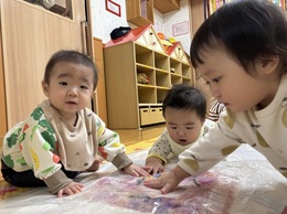 -感触遊び-プニプニしてておもしろ〜い‼︎