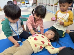 どうしましたか？お熱ですか？